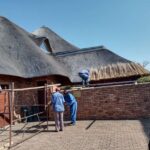 Coastal thatch roof replacement wind