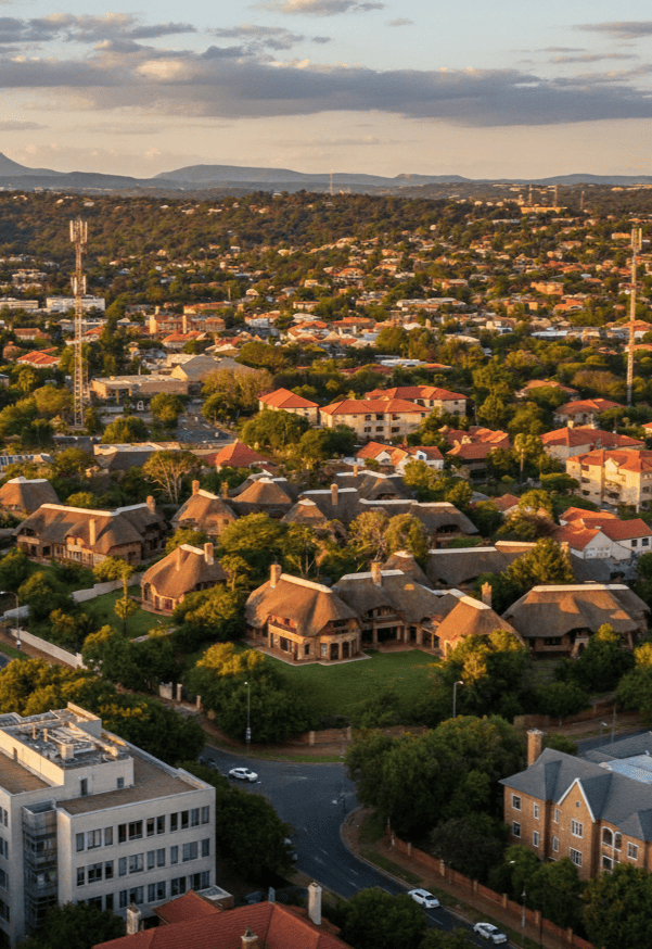 Pretoria east city view